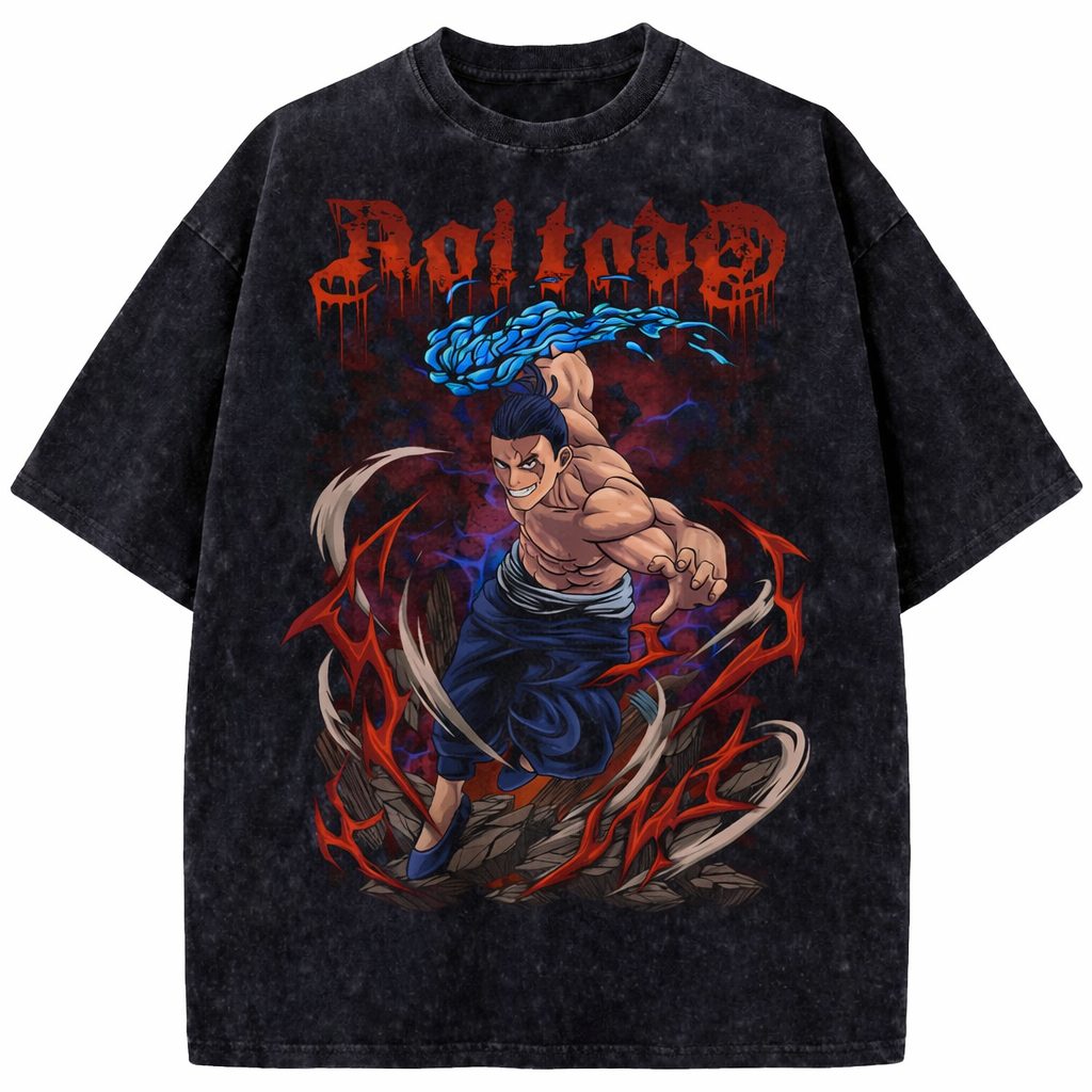 Aoi Todo Jujutsu Kaisen Vintage Anime T-Shirt