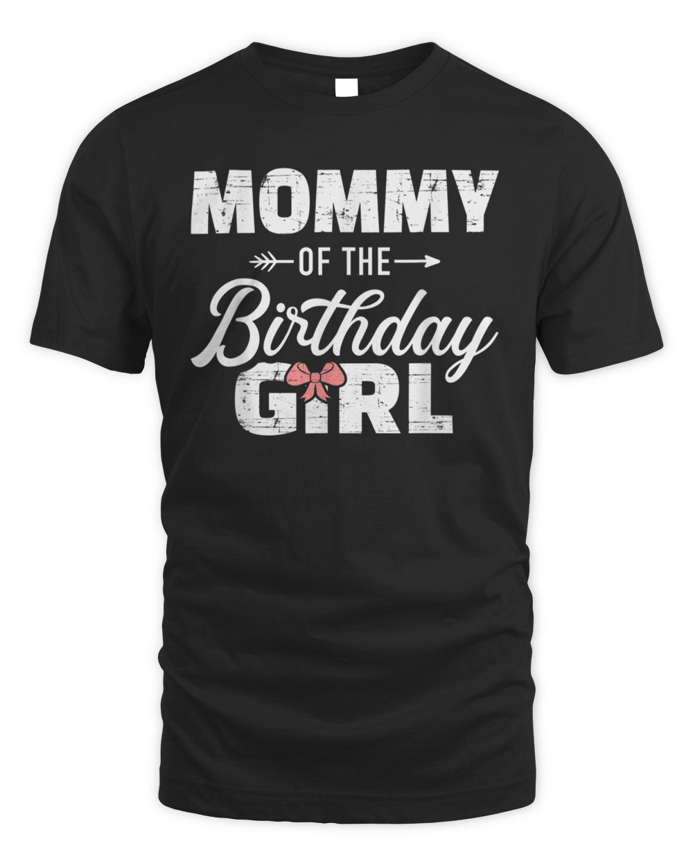 Mommy of the birthday daughter girl matching family for mom T-Shirt