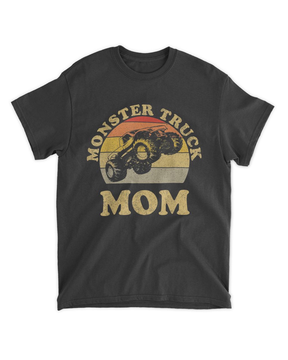 Monster Truck Mom Retro Vintage Monster Truck Shirt T-Shirt