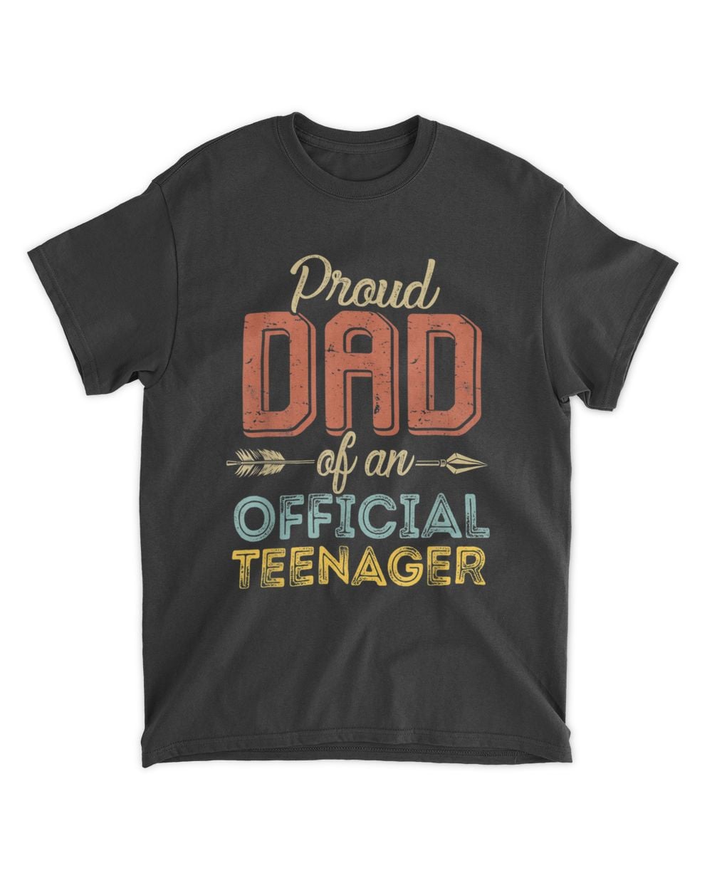 Proud Dad of Official Teenager 13th Birthday 13 Yrs Old T-Shirt
